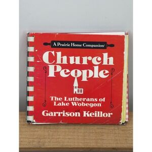 Garrison Keillor Church People The Lutherans of Lake Wobegon 2 CD Set Audio Book